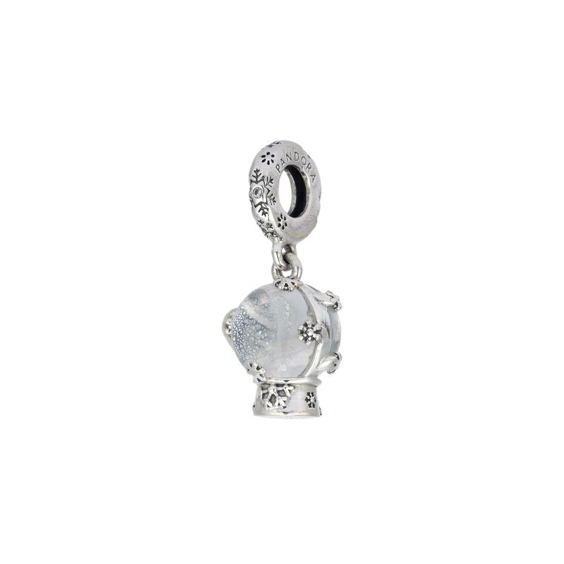 Pandora Future Particle Snow Globe Pendant 925 Silver Jewelry Accessories Women s Style silver серебряный