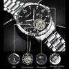 Men's Watches Flywheel Moon Phase Wristwatch Men Waterproof Moon Phase Automatic Mechanical Watch for Men Uhren Montre