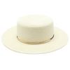 Classic Irish Straw Hat With Wide Brim For Summer Sun Protection And Breathability