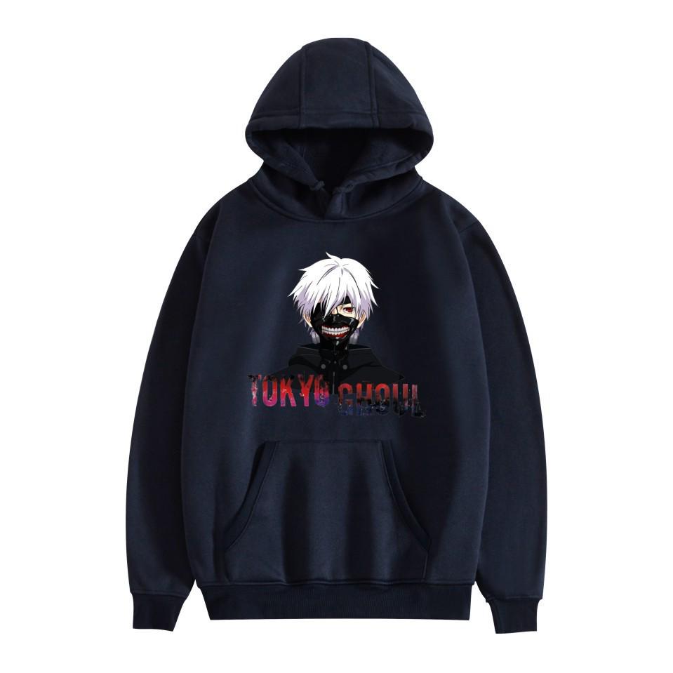 Tokyo Ghoul Anime Print Unisex Casual Hoodie Sweatshirt