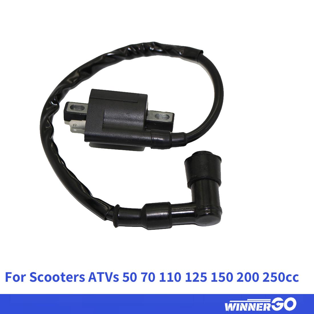 

Motorcycle Ignition Coil For Scooters ATVs 50 70 110 125 150 200 250cc Moped Quad Motorcycle Accessories High Voltage Pack Coil