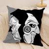 Horror Movie SSaw X Cushion Cover Silky Short Plush DoubleSided Printed Pillow Case for Sofa All Seasons Home Decor Gift
