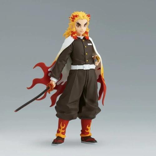 BANPRESTO Demon Slayer: Kimetsu No Yaiba Figure, Bonds of Forty-Three Form, Kyojuro Rengoku