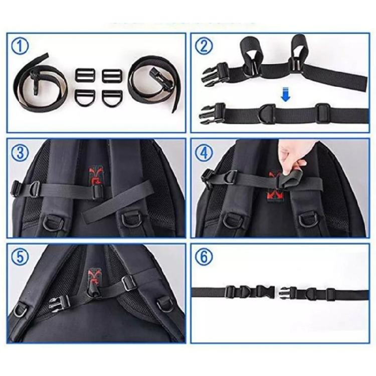 Business Adjustable Luggage Straps Packaging Bag Suitcase Travel Buckle Belt