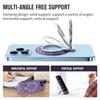 Für MagSafe Magnetischer Ringhalter Mehrwinkel Klebepaste Rack Unterstützung Magnet Fingerring Autohalterung Faltbarer Halter Griff Ständer