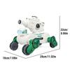 2.4G 4WD RC Battle Spray Tank, Swing Arm Mechanical War Dog, Gesture Watch Sensing Toy, Birthday Gift for Boys