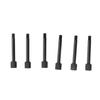 6 Stück E-Gitarrensaitenschraube Tremolo Brücke Sattelklemme Lock Saitenschraube Gitarrenteile Zubehör