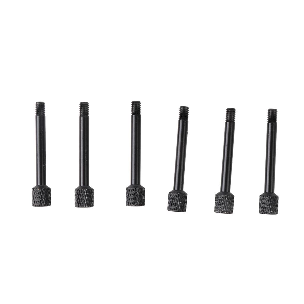 6 Stück E-Gitarrensaitenschraube Tremolo Brücke Sattelklemme Lock Saitenschraube Gitarrenteile Zubehör