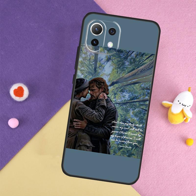

Jamie and Claire Outlander Case For Xiaomi 15 Ultra 13 14 14T 11T 12T 13T Pro POCO X7 Pro X3 X5 X6 F5 F6 M6 Pro Cover POCO F6