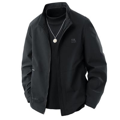 Jacket Jacket, Men's Handsome Casual Stand Up Collar Jacket, Men's Upper Clothing
