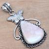 Pendant Pink Opal Gemstone Handmade Gift For Her Silver Jewelry 2.25"