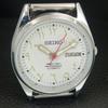 REFURBISHED VINTAGE SEIKO AUTOMATIC 6309A JAPAN MENS WHITE DIAL WATCH a442729-1