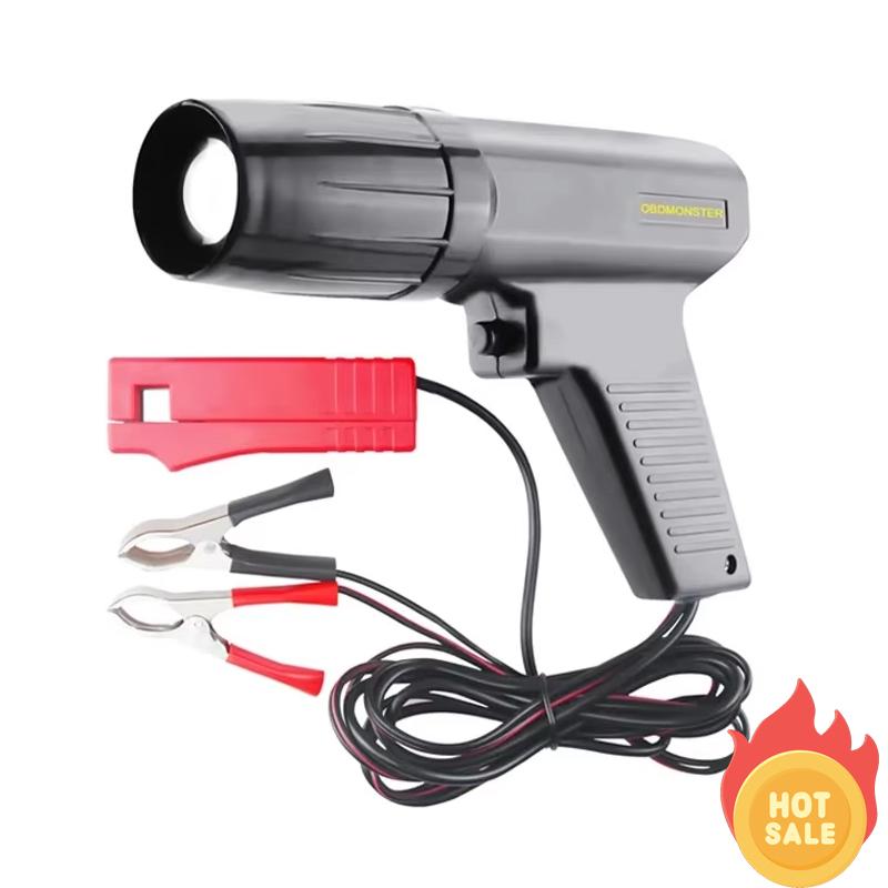 Car Ignition Timing Gun 12V Engine Ignition Timing Induction Strobe Light For Car Motorcycle Marine Repair Tools freeshipping чёрный