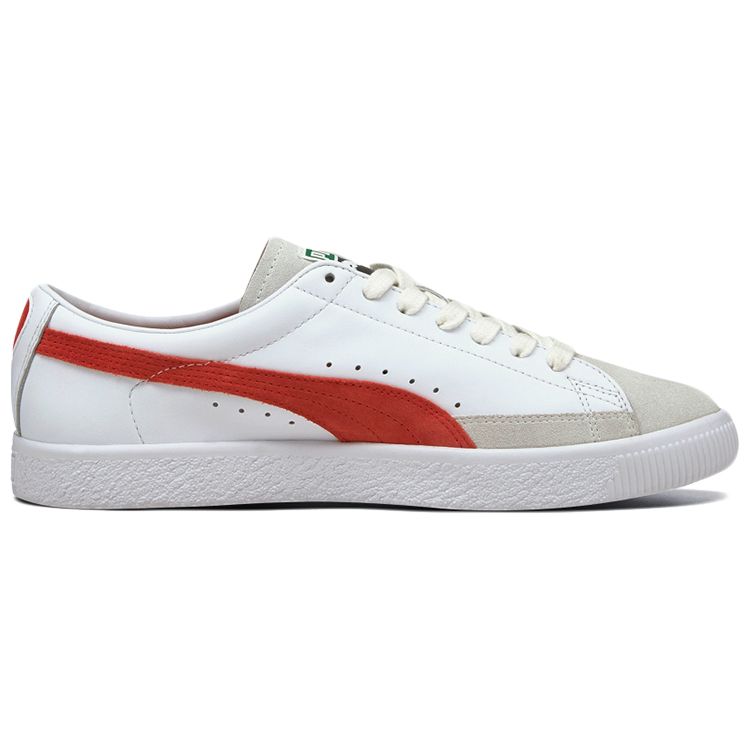 Puma Basket Vtg Low Top Sneakers Unisex Sneakers White Red Gray 374922-02
