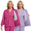 Uniforms Coat Woman Men Nursing Long Sleeve Scrubs Jackets Medical Hospital Clothing Zipper Jacket Doctor