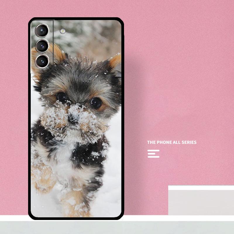 Mini Yorkshire Terrier Phone Case For Samsung Galaxy S26 S23 Ultra S20 S21 S22 S24 S25 Plus S10 S25 FE Cover Coque