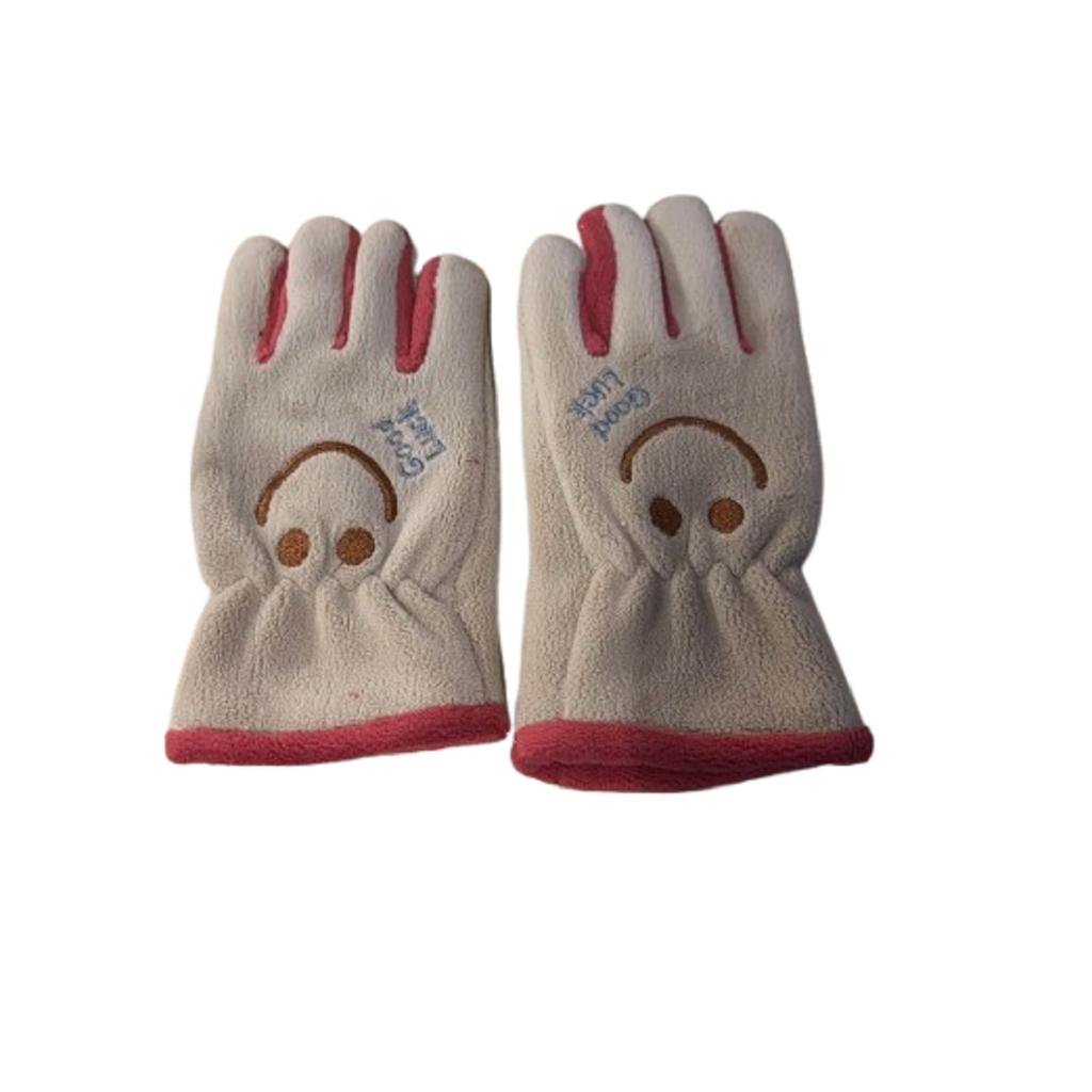 Children's Warm Gloves Plus Fleece Cold-proof Gloves