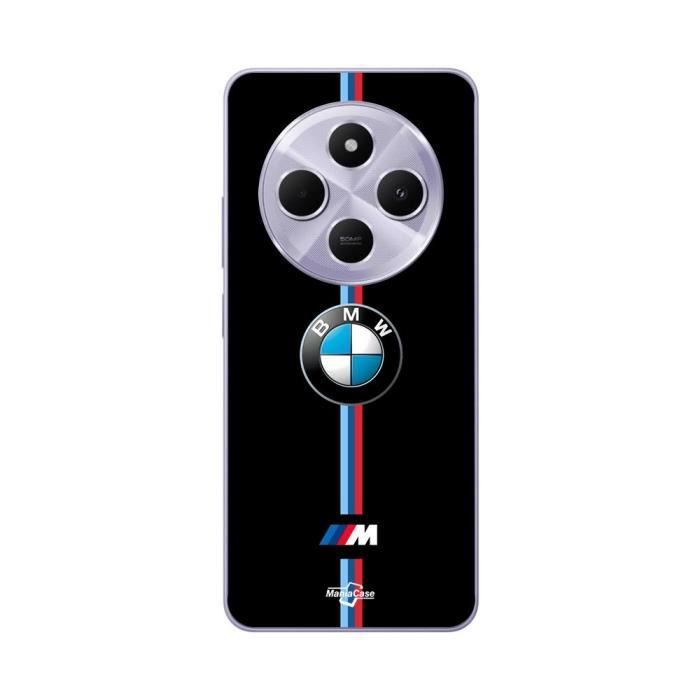 Coque - Maniacase - Xiaomi Redmi 14C - Souple - Noir - BMW logo
