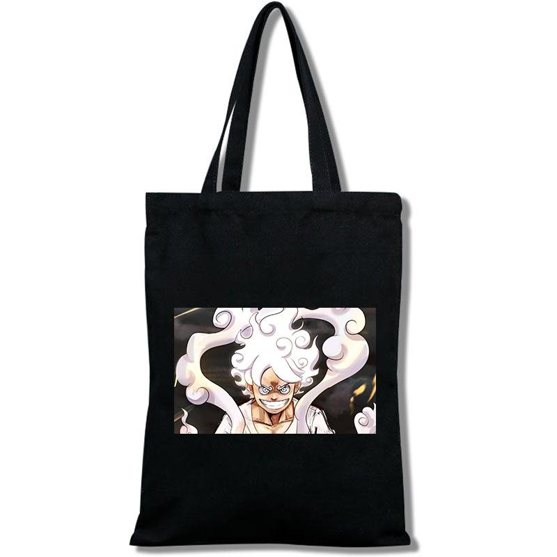 One Piece Nika Form Printed Canvas Bag