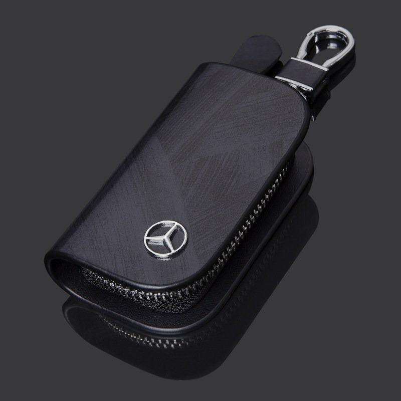 XDFMN1 Hot 2026 New For Benz New Leather Car Smart Remote Key Case Cover Shell Bag For Mercedes Benz AMG A C E S G Class GLC CLE CLA W1