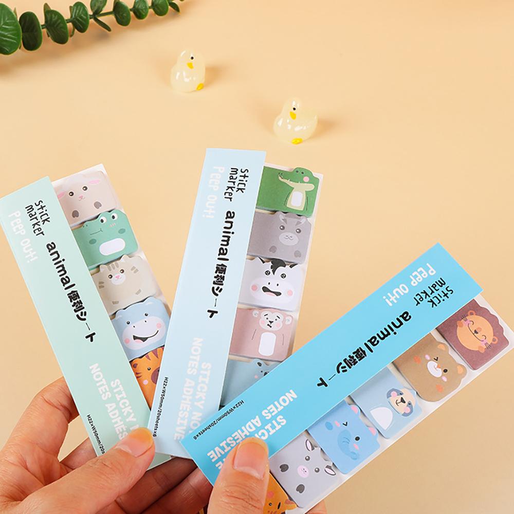 Cute cartoon animal series row seat convenient post creative n times post high appearance guide post message note post