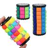 Children's Colorful Puzzle 3D Magic Tower Corn Cube Cylindrical Magic Tower Rotating Creative Intelligence Stress Relief Toy