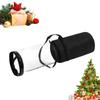Wrapping Paper Organizer Storage Paper Roll Holder Christmas Decor Organizer With Zipper Transparent Holiday Decoration Box For