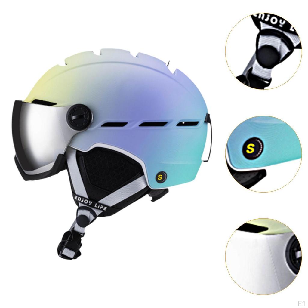 Ski And Snowboard Helmet with EPS Foam for Youth Adults