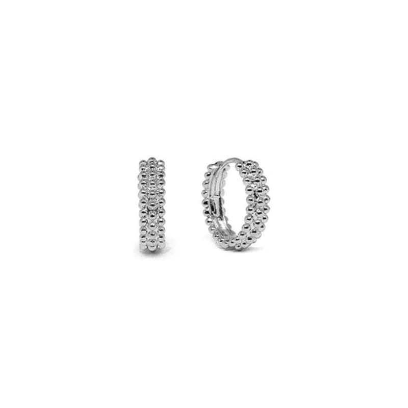 Shertz Ball One-Touch Ring Earrings (14k)