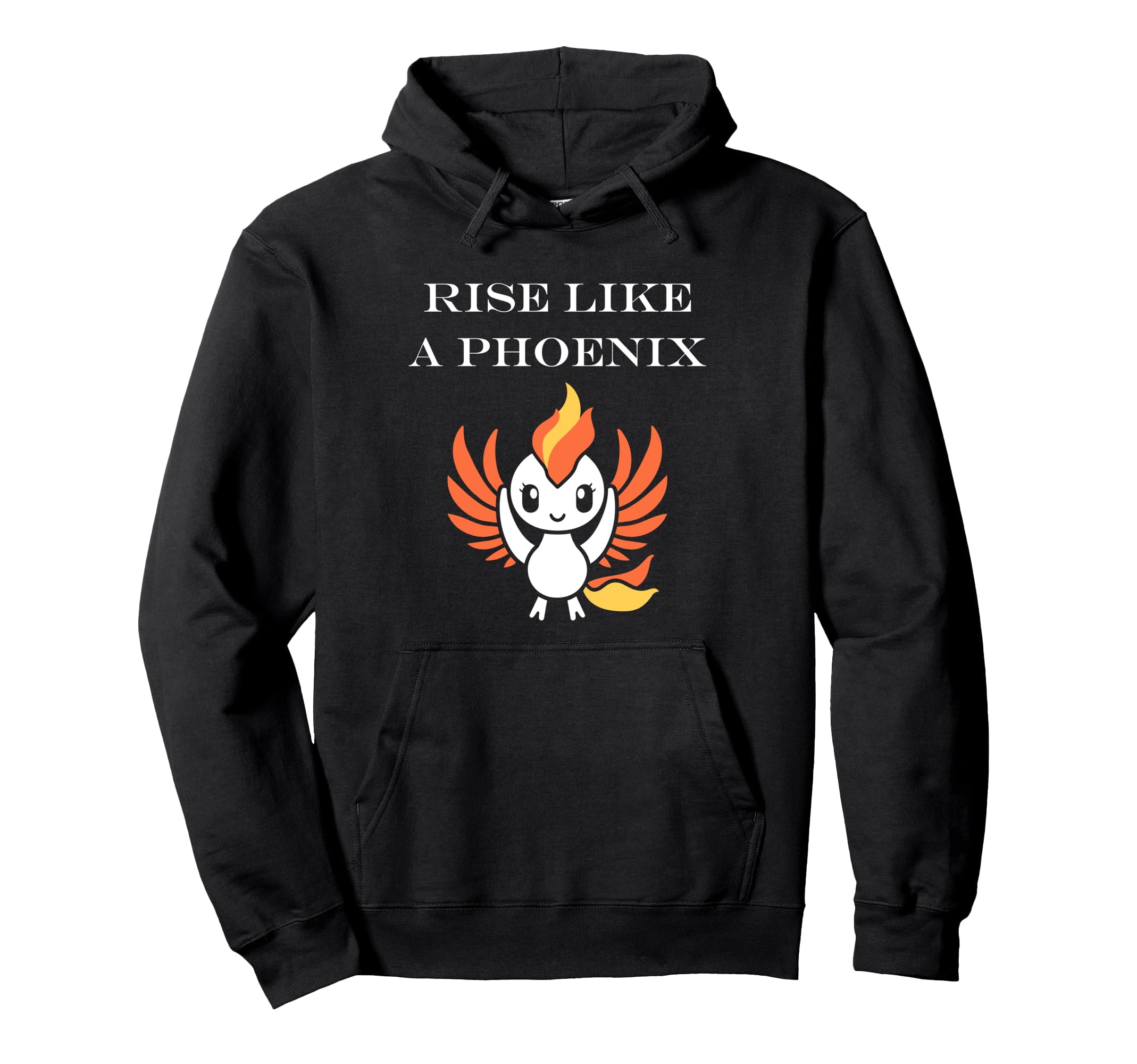 

Humor Phoenix Animals Simple Fire Bird Rise Phoenix Hoodie чёрный