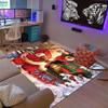1pc Santa Claus Print Carpet Merry Christmas Kitchen A Living Room Rugs Entrance Rug Christmas Room Decor Home Decorate New Year