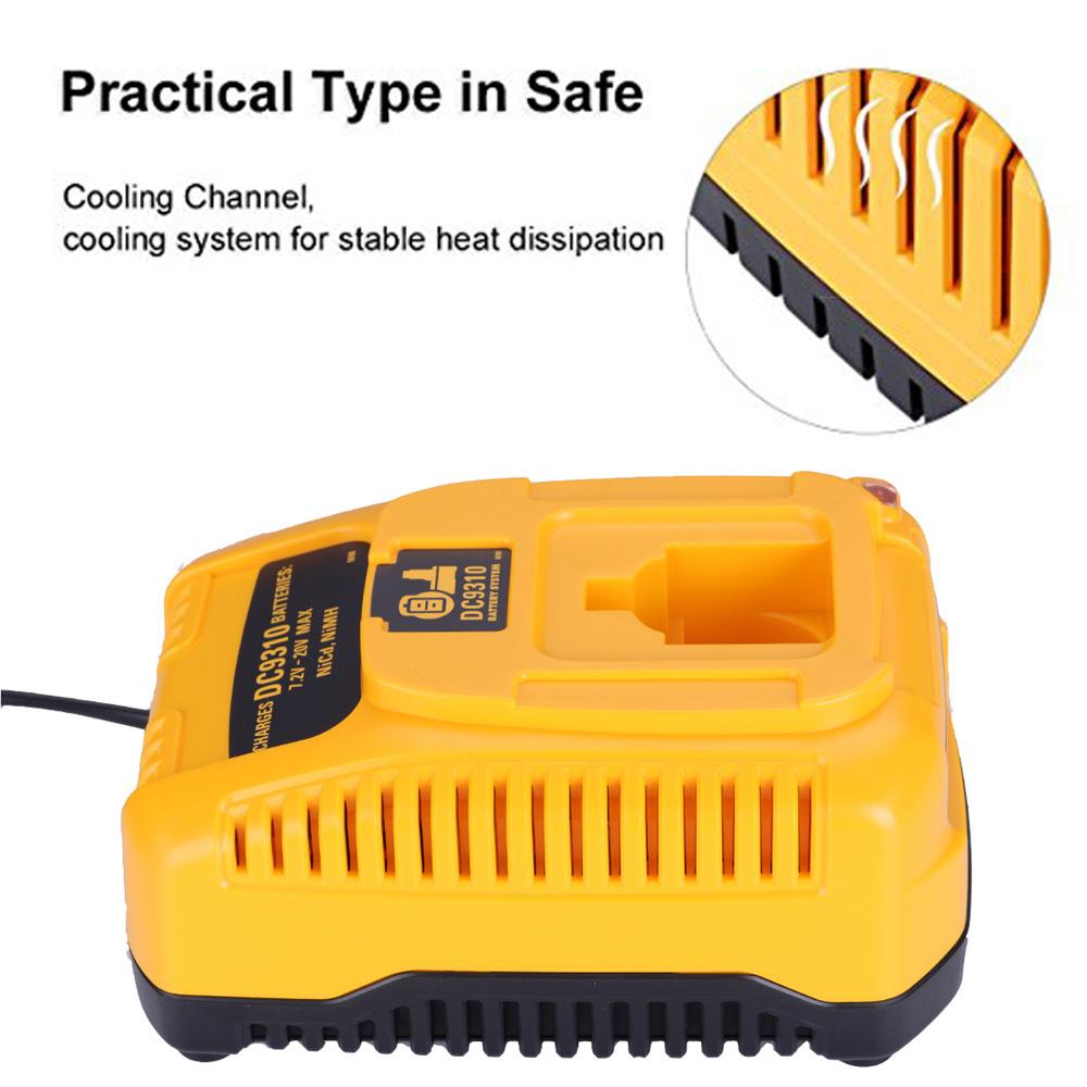Akkuladegerät DC9310 für DEWALT 7,2V-18V NiCad & NiMh Akkus DW9057 DC9071 DC9091 DC9096