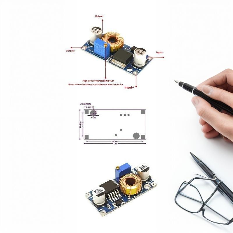 Stlxy Xl4005 Xl4015 Dsn5000 Adjustable Step Down Module High Power Dc Dc Power Supply Better Than