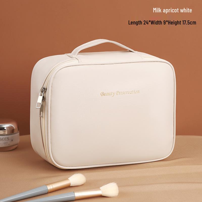 

High-Capacity Portable Makeup Bag with Multi-Functional Compartments for Travel 24*9*17.5cm