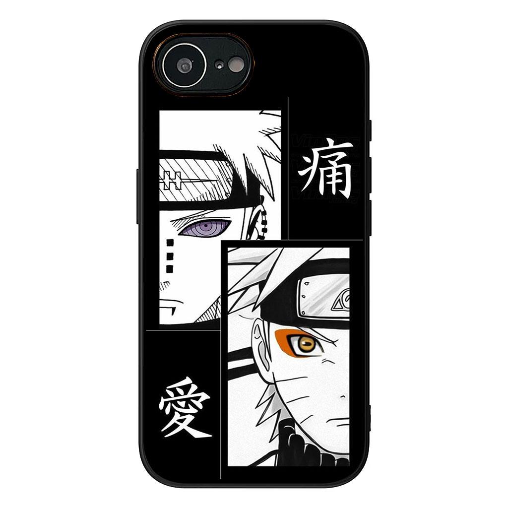 Anime Akatsuki Pain Narutos Phone Cover Case for Apple iPhone 16 15 14 Plus 13 12 Mini 17 Pro Max + ProMax 16E Air 16+ Casing