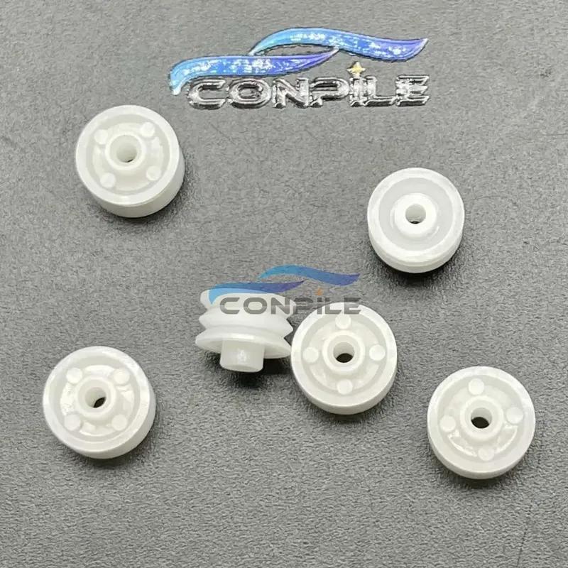 6pcs gear 9x2x6.5mm double-layer motor pulley waterproof for cassette deck audio pressure recorder player