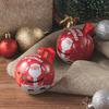 10pcs 7cm Christmas Ball Candy Box Christmas Tree Pendant Tinplate Children Spherical Gift Iron Box New Year Decoration Xmas Eve