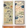 Miyamoto Kenema Chusen Hand Towel Kendo 50242 (approx. 35x90cm, 33x90cm)
