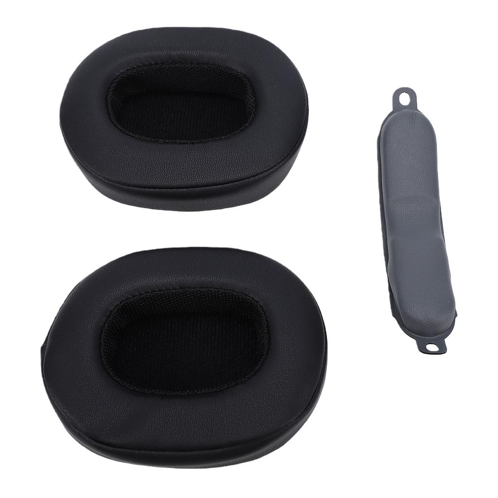 Kit de remplacement de coussinets d'oreille et de coussinet d'arceau pour casque sans fil Skullcandy Crusher 3.0 Hesh3