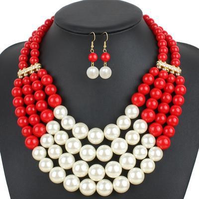 Charm Women's Fashion Jewelry Necklace Jewelry Earring Set