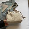 Large Capacity Drawstring Shoulder Bag Women's Lightweight Tote Bag Commuter Crossbody Bag