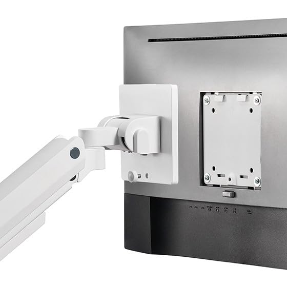 Silverstone Single Monitor Arm SST-ARM14 Compatible with Monitors Up To 49 Inches and 20kg (Official Japanese Retailer Product)