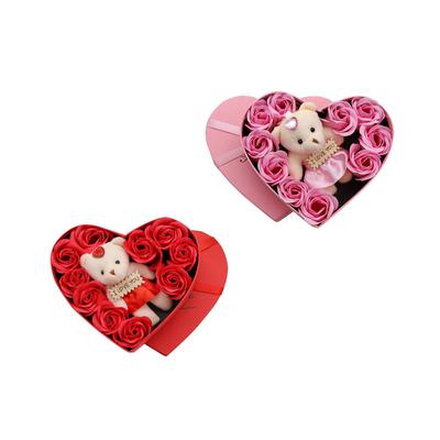 Soap Ro Flower Artificial Flower Bear Doll Simulated Flowers Ornament Soap