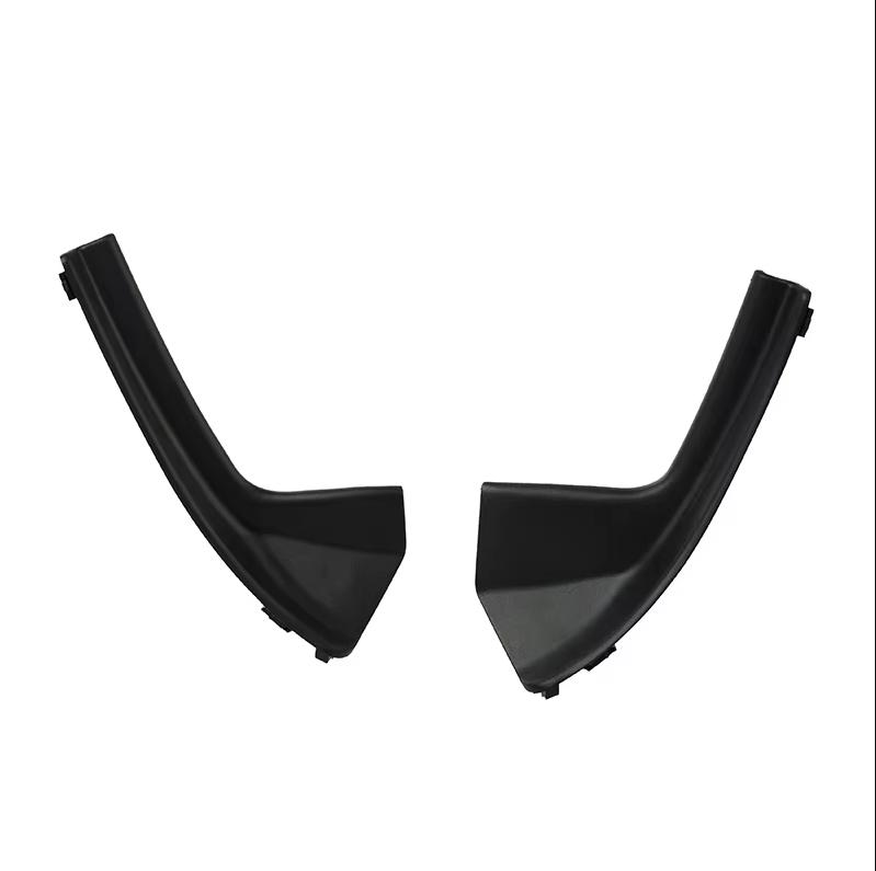 For Nissan Versa Sedan Hatchback Tiida 2007-2012 2Pcs Car Front Side Windshield Cowl Grille TPE Car Accessories Trim