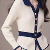 Rellawear Modern Neck Knit Cardigan Mq241217