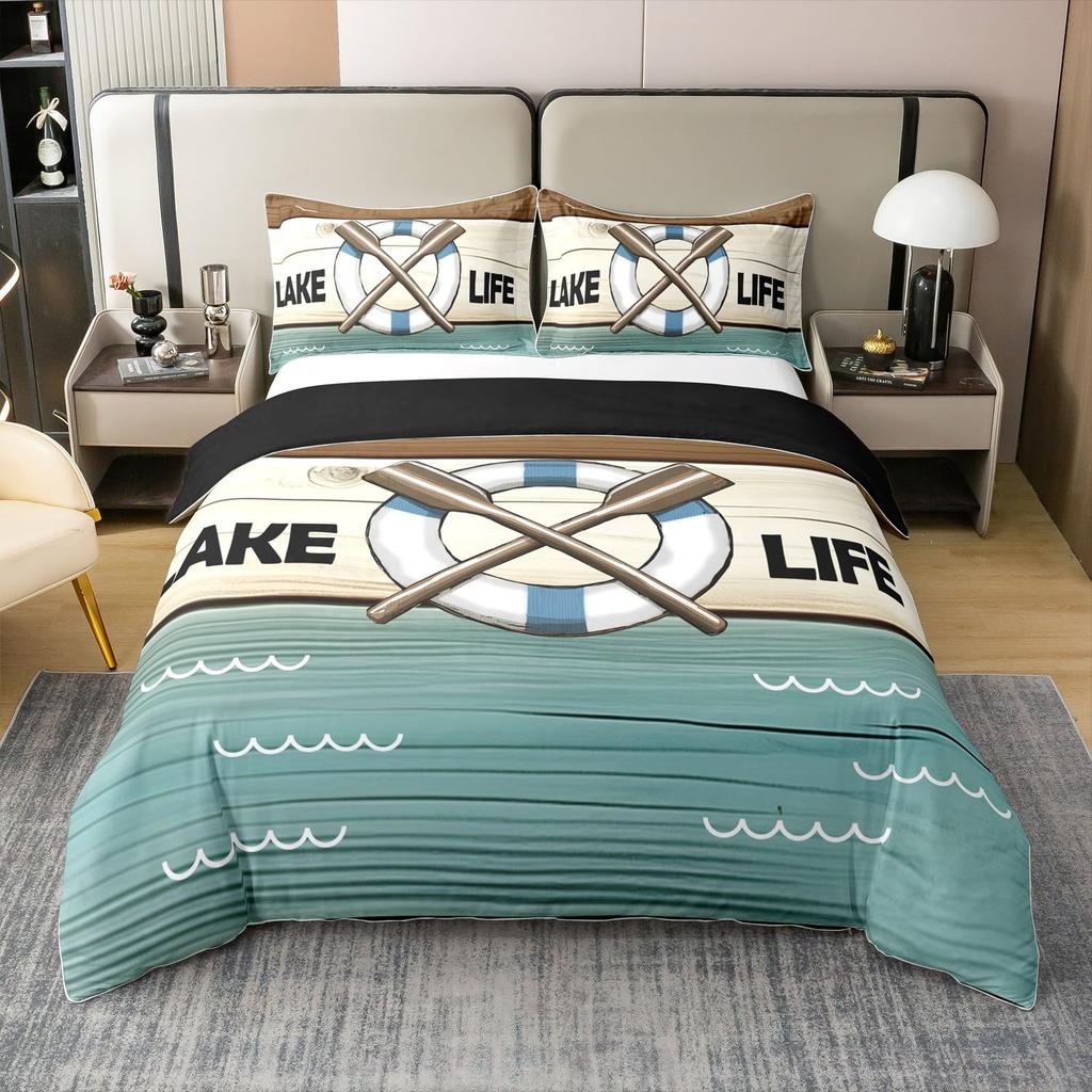 Tropical Single Bed Duvet Cover Queen Size Summer Hawaiian Kids Bedding Set For Boys Girls Surfboard Floral Quilt Cover 3 Pics