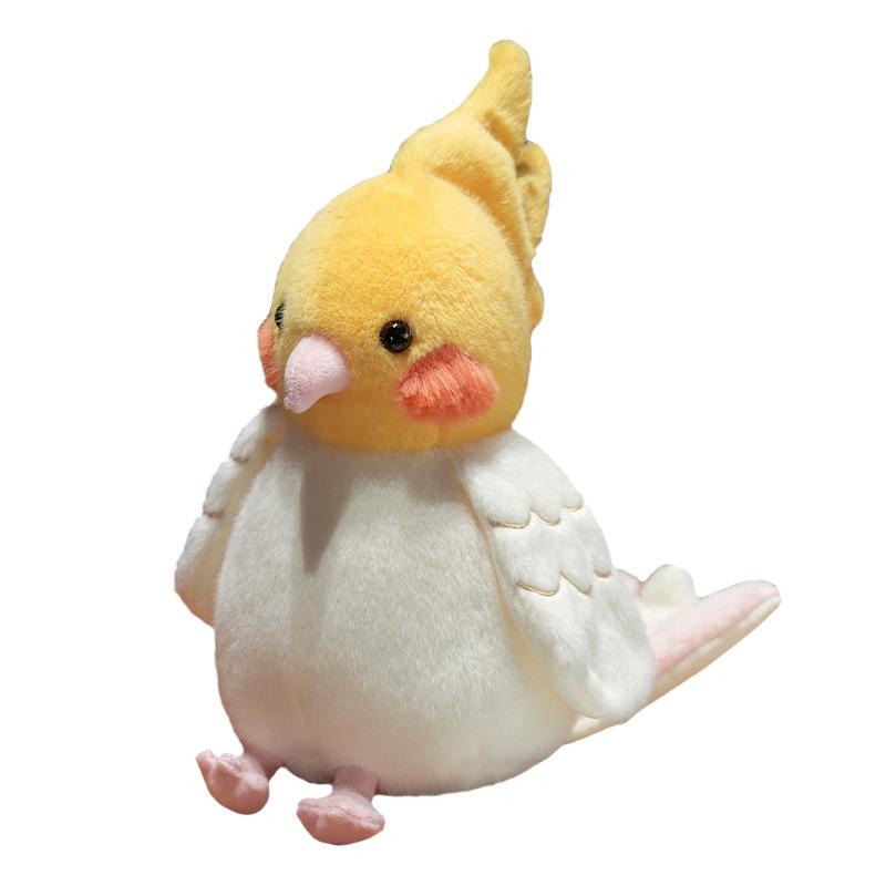 Niedliche Papageienpuppe Plüschtier Vogel Papageienpuppe Kindergarten Baby Bauchredner Handpuppe