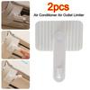 2Pcs Anti-direct Air Conditioner Air Outlet Limiter Air Conditioner Swing Blade Angle Controller