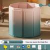 Portable Folding Bath Barrel for Adults & Children - PVC, No Installation Required