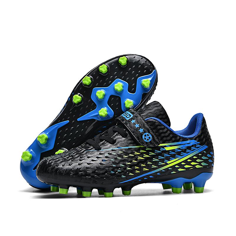 Kinder Fußballschuhe Society Schulfußballschuhe Stollen Rasen Turnschuhe Jungen Mädchen Outdoor Athletiktraining Sportschuhe